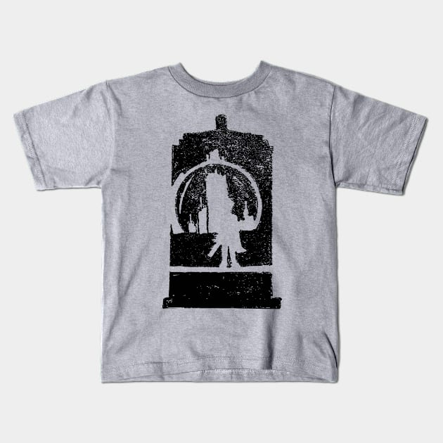 Hell Bent Silhouette Kids T-Shirt by Circulartz